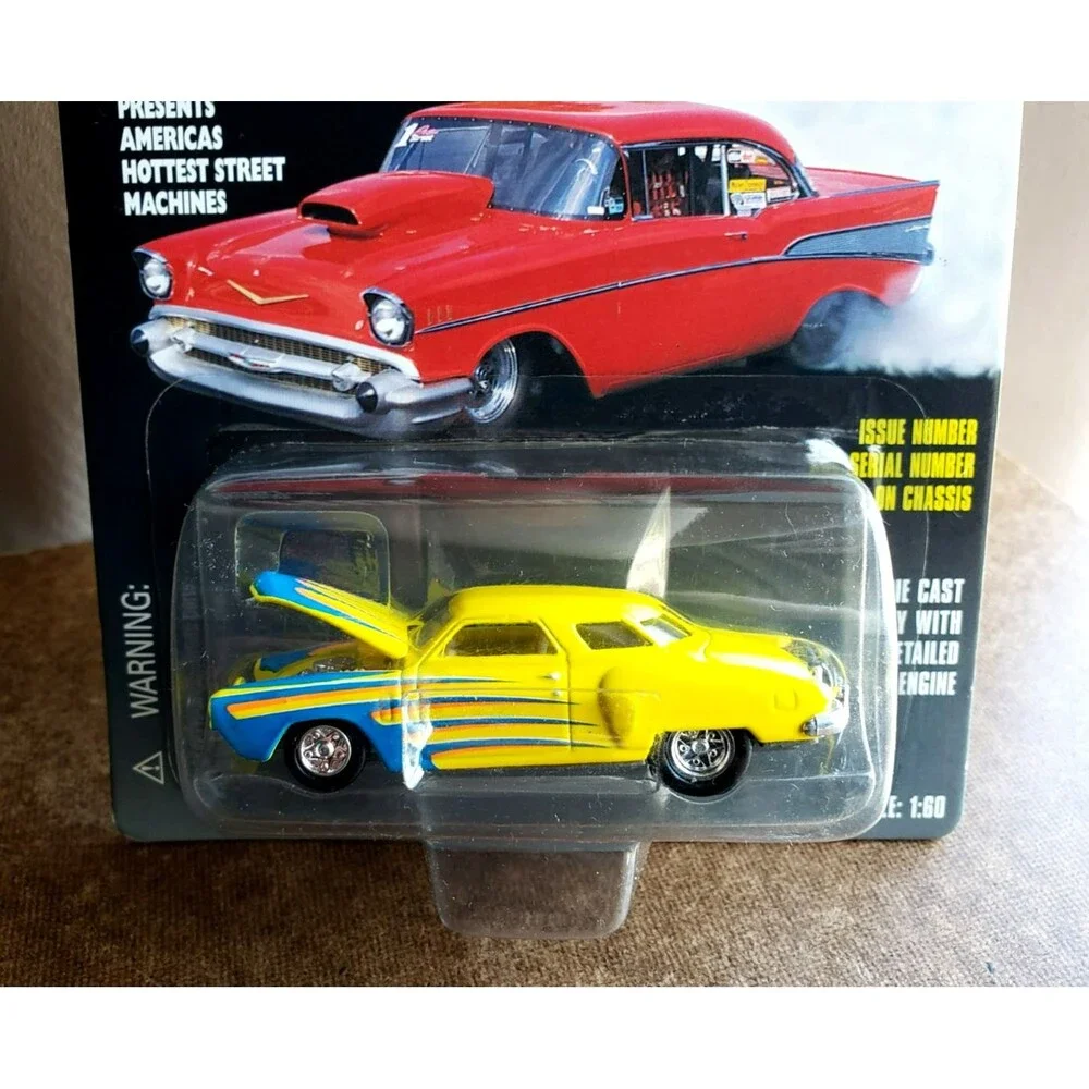 1998 Racing Champions 51 STUDEBAKER Yellow DRAG RACING SERIES 1:60 Scale 1/19998